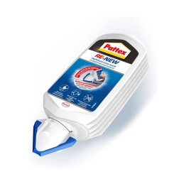 Pattex RE-NEW Bianco, Sigillante bagno e cucina per rinnovo fughe, Silicone sigillante bianco per rinnovare le fughe ed eliminare la muffa, applicazione facile, 1x80ml